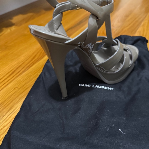 YSL - SAINT LAURENT Women's Tribute Platform Sandals - Picture 10 of 12